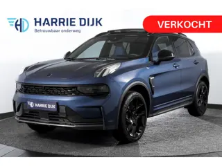 Lynk & Co 01 1.5 PHEV 261 PK MY23 | Blackpakket | Donkere hemel | 360 Camera | 7.4 kWh boordlader | 