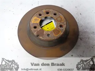 Volkswagen Touareg 5.0 V10 TDi 2003-2010 Remschijf achterzijde