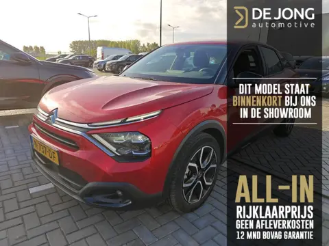 Citroen Ë-C4 Feel 50 kWh ALL-INRIJKLAARPRIJS/Apple Carplay/Parkeersensoren/Pack Winter/Adaptieve Cru