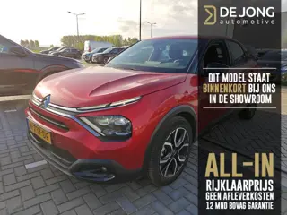 Citroen Ë-C4 Feel 50 kWh ALL-INRIJKLAARPRIJS/Apple Carplay/Parkeersensoren/Pack Winter/Adaptieve Cru