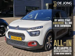 Citroen C3 1.2 PureTech C-Series ALL-INRIJKLAARRIJS/Navi/Duo-Tone/Parkeersensoren/Cruise Controle
