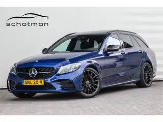 Mercedes-Benz C-Klasse Estate 300 e AMG Premium, Nightpack, Panorama, Burmester, Luchtvering, Carpla