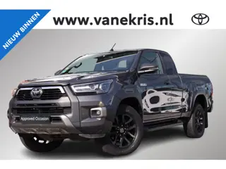 Toyota HiLux 2.8 D-4D Xtra Cab Invincible, sperdifferentieel, Euro 6, Trekhaak, Treeplanken, Climate