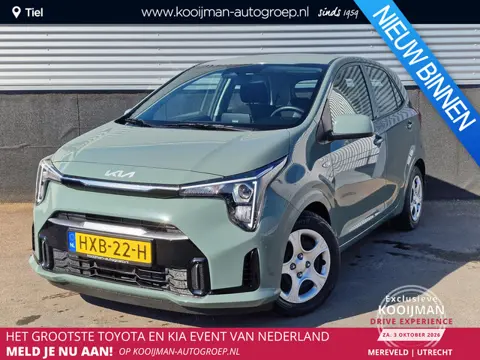 Kia Picanto 1.0 DPI DynamicLine 5p. NL-auto, lage KM stand, parkeersensoren, navigatie, Apple CarPla