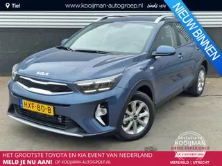 Kia Stonic 1.0 T-GDi MHEV DynamicLine NL-auto, Parkeersensoren, Navigatie, Climate control, Apple Ca