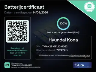Foto 12 van Hyundai Kona EV Comfort 64 kWh |NAP|100% Batterij