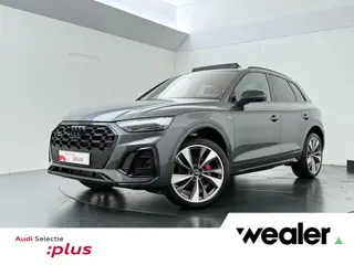 Audi Q5 55 TFSI e S edition Competition | 367 PK | SoH 100% | Trekhaak | Matrix LED | Panoramadak | 