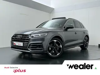 Audi Q5 55 TFSI e quattro Competition | SoH 89% | 367 PK | Trekhaak | Panoramadak | Luchtvering | Ac