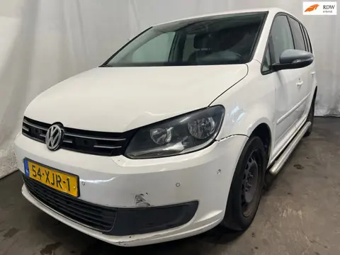 Volkswagen Touran 2.0 TDI Comfortline BlueMotion - Motorlamp brandt, lakschade, linksvoorschade