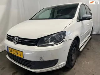 Volkswagen Touran 2.0 TDI Comfortline BlueMotion - Motorlamp brandt, lakschade, linksvoorschade