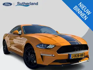 Ford Mustang Fastback 2.3 EcoBoost 289pk | Custom Pack Black | Lederen bekleding | Navigatie full ma