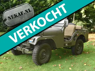 Jeep Willys Nekaf goed onderhouden
