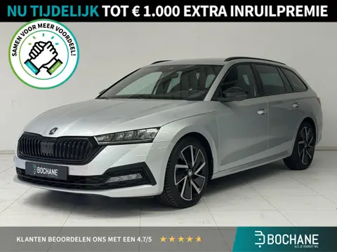 Skoda Octavia Combi 1.5 e-TSI Sport Business | Navigatie | Parkeersensoren | All-Season Banden | Cli