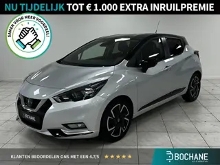 Nissan Micra 1.0 IG-T N-Design NAVIGATIE | AFNEEMBARE TREKHAAK | PARKEERSENSOREN ACHTER