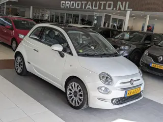 Fiat 500 1.2 Lounge Panoramadak, Airco, Cruise Control, Stuurbekrachtiging
