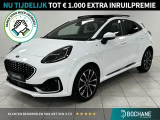 Ford Puma 1.0 EcoBoost 155 Hybrid ST-Line Vignale | PANO | TREKHAAK | LEDER |