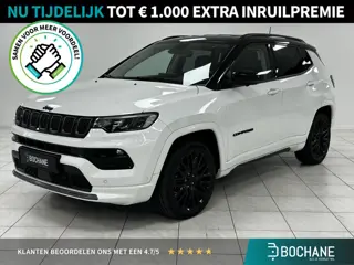 Jeep Compass 4xe 240 Plug-in Hybrid Electric S NAVIGATIE | RONDOM ZICHT CAMERA | LEDEREN BEKLEDING |