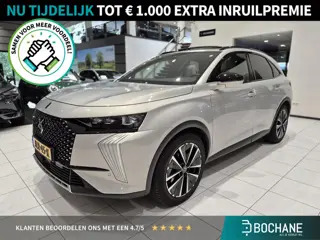 DS 7 1.6 PHEV 300 4x4 Etoile | Panoramadak | Leder | Trekhaak | Stoelverwarming & Ventilatie |