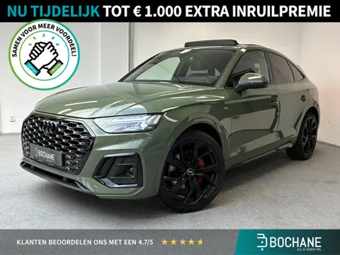 Audi Q5 Sportback 55 TFSI e S edition | S-Line | PANO | B&O | LUCHTVERING |  100% SOH | 1e-EIG |