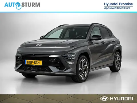 Hyundai Kona 1.6 GDI HEV N Line Trekhaak Afneembaar, Allseasons + NIEUWSTAAT!