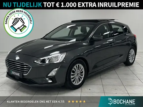 Ford Focus 1.0 EcoBoost Titanium Business NAVIGATIE | TREKHAAK | ACHTERUITRIJCAMERA | VOORRUIT/STOEL