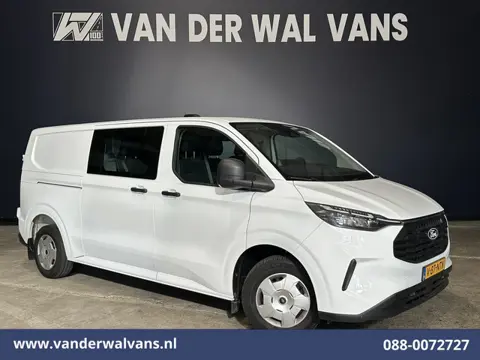 Ford Transit Custom 2.0 TDCI 136pk L2H1 Dubbele Cabine Euro6 Airco | 6-Zits | Camera | Apple Carplay