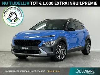 Hyundai Kona 1.6 GDI HEV Premium | HUD | NAVI | CAMERA | LED | STOELVERWARMING | STOELVENTILATIE | T