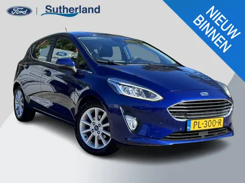 Ford Fiesta 1.0 EcoBoost Titanium 100pk Achteruitrijcamera | Adaptieve Cruise | Navigatie | Voorruit