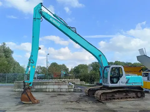 Kobelco SK 210 LC long reach excavator bagger 23,5 ton