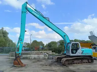 Kobelco SK 210 LC long reach excavator bagger 23,5 ton