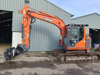 Doosan DX 140 LCR harvester timberjack shear JAK3 SP 1270