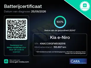 Foto 15 van Kia e-Niro Edition 64 kWh SOH 100% Camera/ Carplay/ Navigatie/ Adapt. cruise/ Half leer/ Dab
