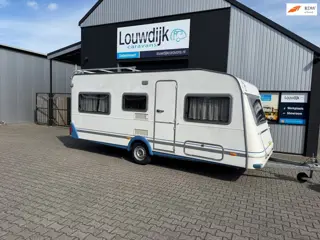 KNAUS Blueline 500 ’01 (Enkele bedden / 1 groot Bed, Rondzit)