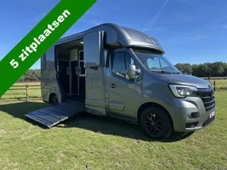 Renault Master KRISMAR 2-paards paardenvrachtwagen dubbel cabine 5 pers. Pro-Safety