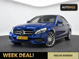 Mercedes-Benz C-klasse 350 e Lease Edition|PANO|LEDER|BURMESTER|NL AUTO|VOL!