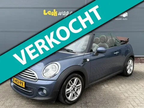 Mini Cabrio 1.6 Cooper Chili *leder *stoelverw. *xenon *navi
