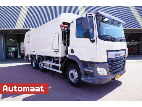 DAF CF 290 FAG 286 Pk Euro 6 Automaat Vuilniswagen nr. V217 | Geesinknorba opbouw