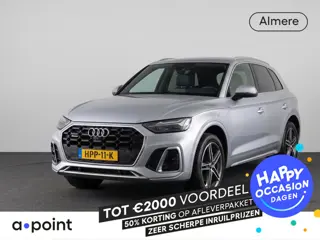 Audi Q5 55 TFSI e S edition 367PK | Panorama dak | Luchtvering | 360 graden camera | Trekhaak | HUD