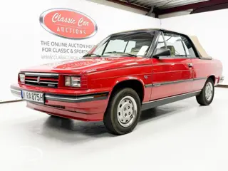 RENAULT ALLIANCE Convertible - ONLINE AUCTION