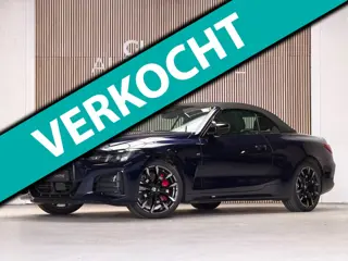 BMW 4-serie Cabrio M440i xDrive - NEKVERWARMING - LASER LAMPEN - HARMAN KARDON - CARBON INTERIEURLIJ