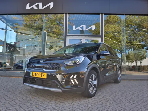 Kia Niro 1.6 GDi Hybrid DynamicPlusLine | Leder | Stoel- & Stuurverwarming | Dodehoek Assistentie | 