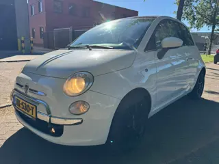 Fiat 500 1.2 Naked 2008 Panorama Leder