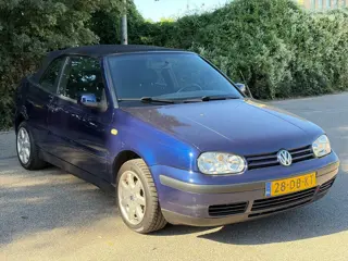 Foto 20 van Volkswagen Golf Cabriolet 1.8 Trendline 113DKM! Velgen! 1999!