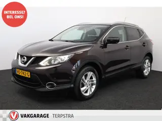 Nissan QASHQAI 1.6 Tekna/ Trekhaak/ 164pk!/ 360° Camera/ Stoelverw./ 19''LMV/ Clima/ Navi/ Cruise/ B