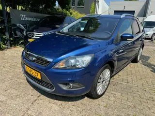 Foto 18 van Ford Focus Wagon 1.8 Titanium Flexi Fuel clima, elec pakket, alu wielen, getint glas navigatie, 107.