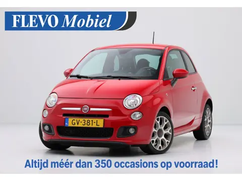 Fiat 500 0.9 TwinAir Turbo 500S Clima|Sportstoelen|Half Leder|LMV