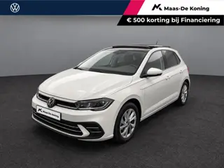 Volkswagen Polo 1.0 TSI 95pk DSG Style · Panoramadak · Camera · Apple/Android Car Play · Navigatie ·