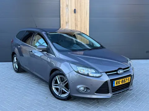 Ford Focus Wagon 2.0 TDCI Titanium (bj 2014) Clima/Elek.stoel/Navi/Lmv