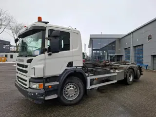 Foto 13 van Scania P400 / LIFT+LENKACHSE / MULTILIFT 24TON / TUV:16-06-2026 / AIRCO / AUTOMATIC / EURO-5 / 2014