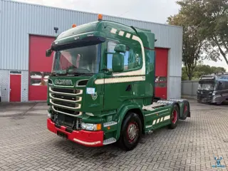 Scania R520 V8 / ENGINE RUNNING / BOOGIE / HYDRAULICS / ONLY:659602 KM / FULL-AIR / LWDS / AUTOMATIC